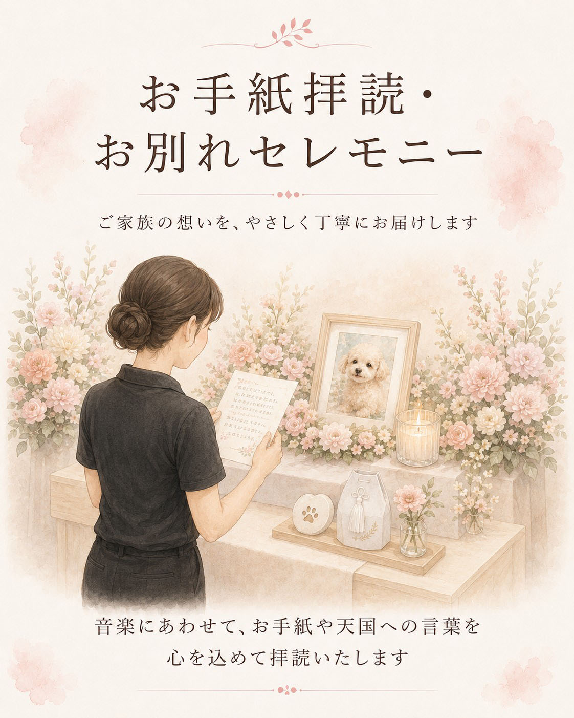 お手紙拝読・お別れセレモニー